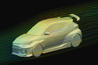 SARD GT1 Front Half Spoiler for GR Yaris - Aero