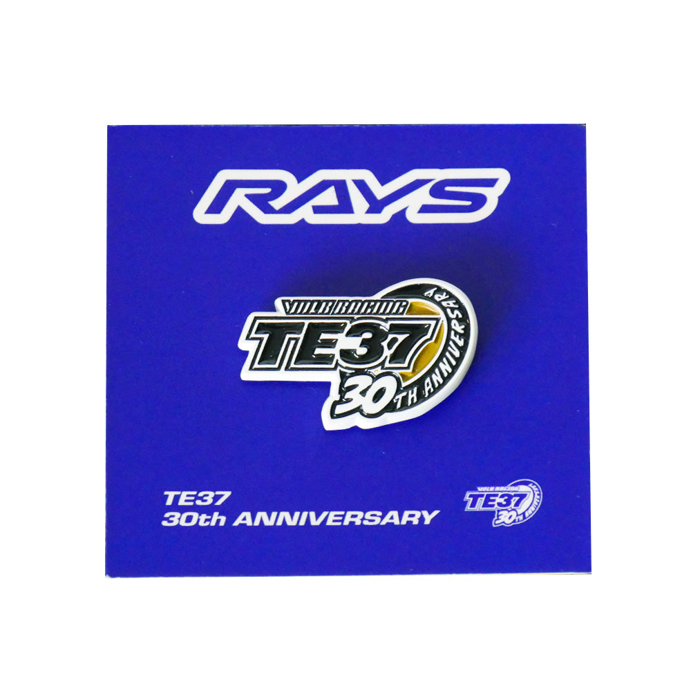 TE37 30TH RAYS x LEEN CUSTOMS COLLAB Pin Badge - TE37 30TH
