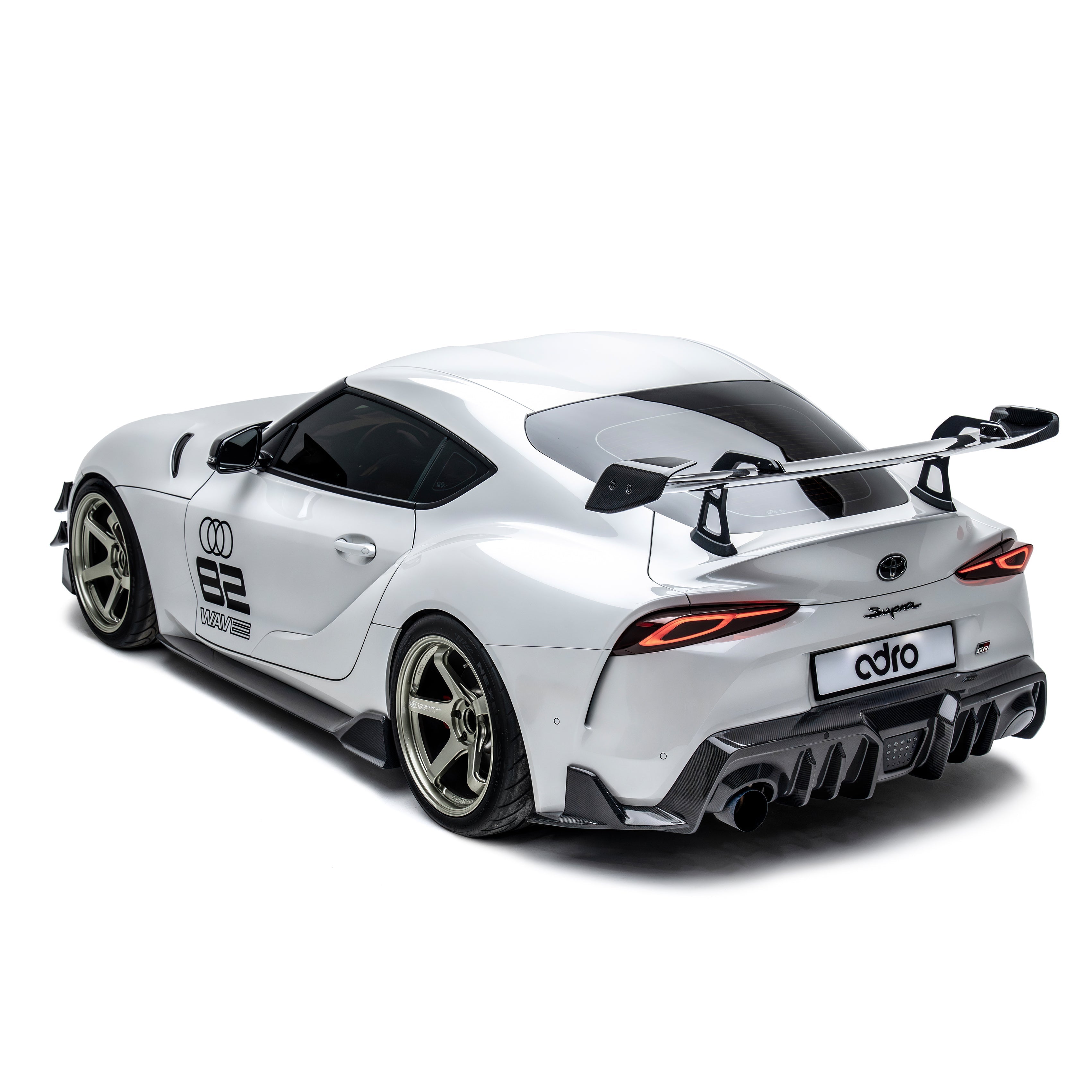 Toyota GR Supra A90 Carbon Fiber AT-R2 Taller Swan Neck