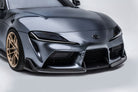 Toyota GR Supra A90 Carbon Fiber Front Lip 2019+ - Front
