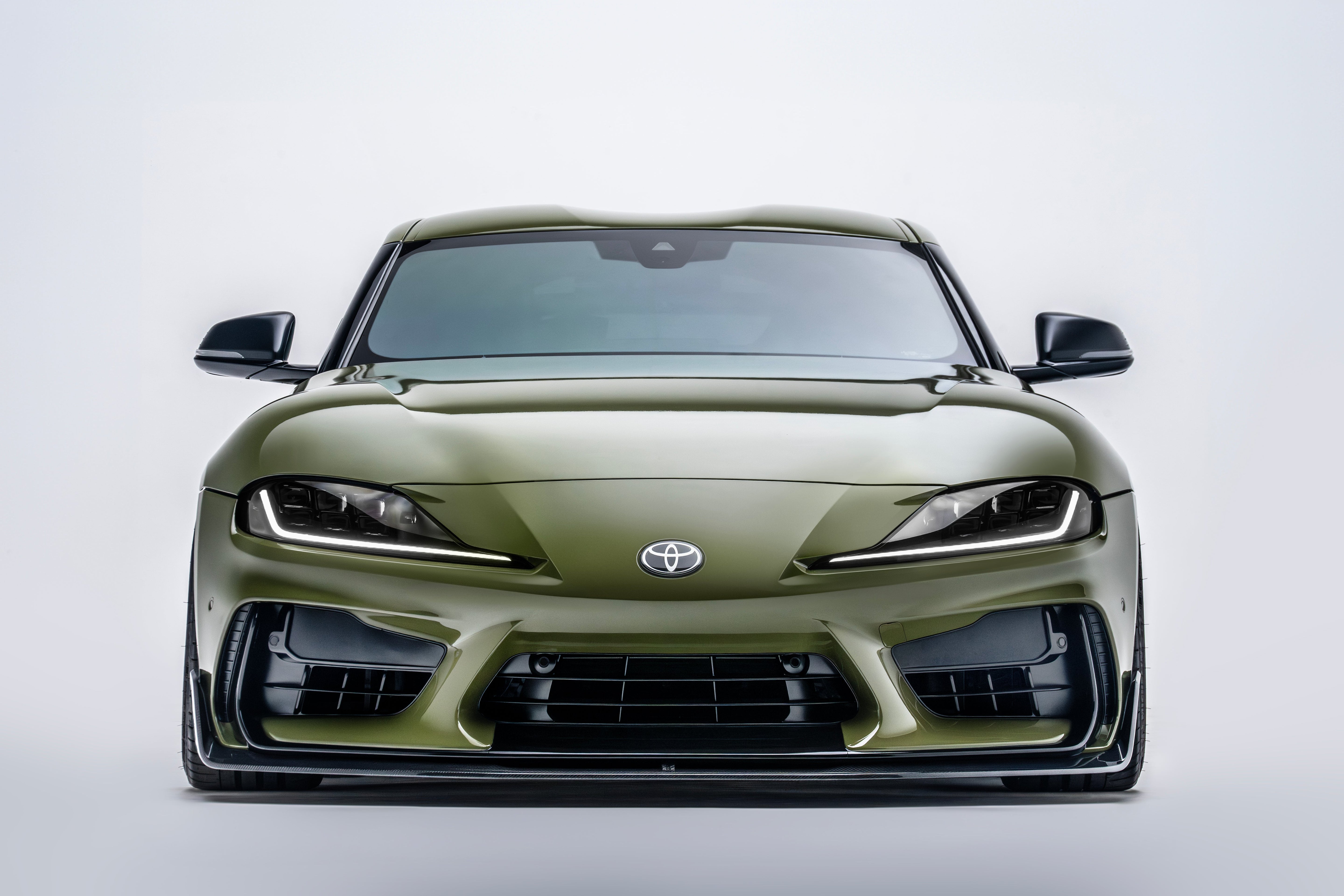 Toyota GR Supra A90 Carbon Fiber Front Lip for ADRO