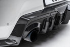 Toyota GR Supra A90 Carbon Fiber Rear Diffuser 2019+ - Rear