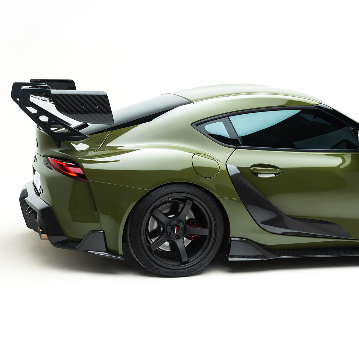 Toyota GR Supra AT-P1 Reverse Swan Neck Wing - Rear Spoiler