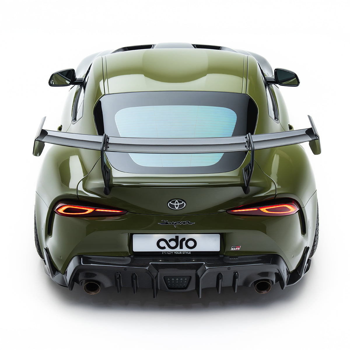 Toyota GR Supra AT-P1 Reverse Swan Neck Wing - Rear Spoiler