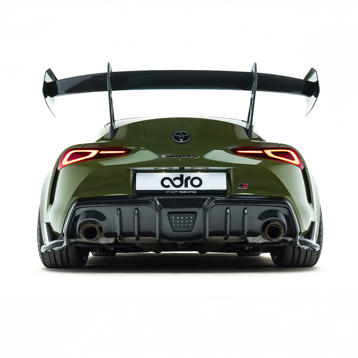 Toyota GR Supra AT-P1 Reverse Swan Neck Wing - Rear Spoiler