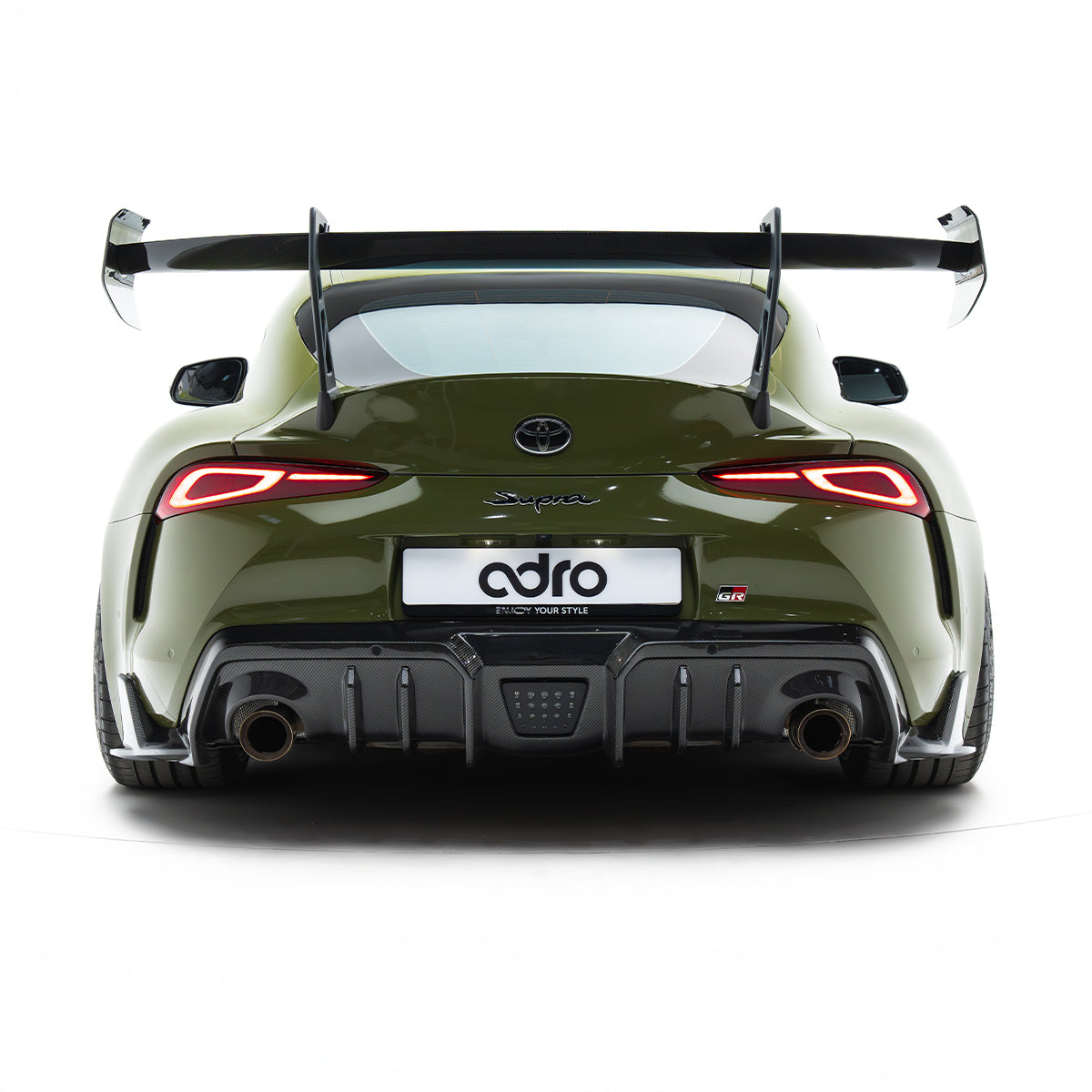 Toyota GR Supra AT-P1 Reverse Swan Neck Wing - Rear Spoiler