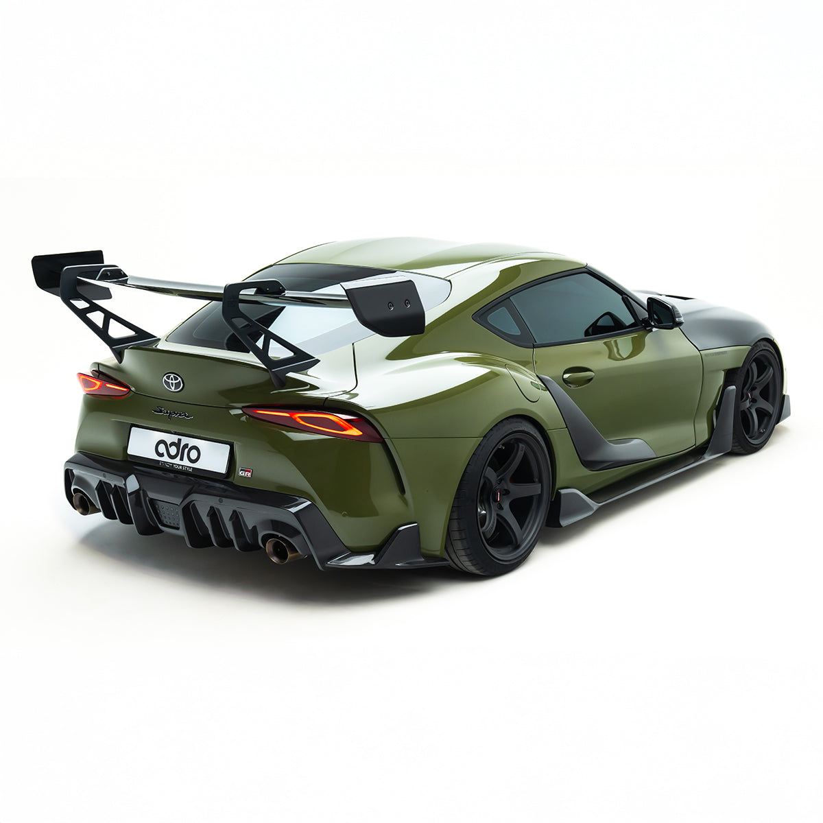 Toyota GR Supra AT-P1 Reverse Swan Neck Wing - Rear Spoiler