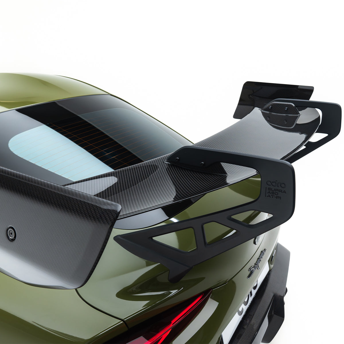 Toyota GR Supra AT-P1 Reverse Swan Neck Wing - Rear Spoiler
