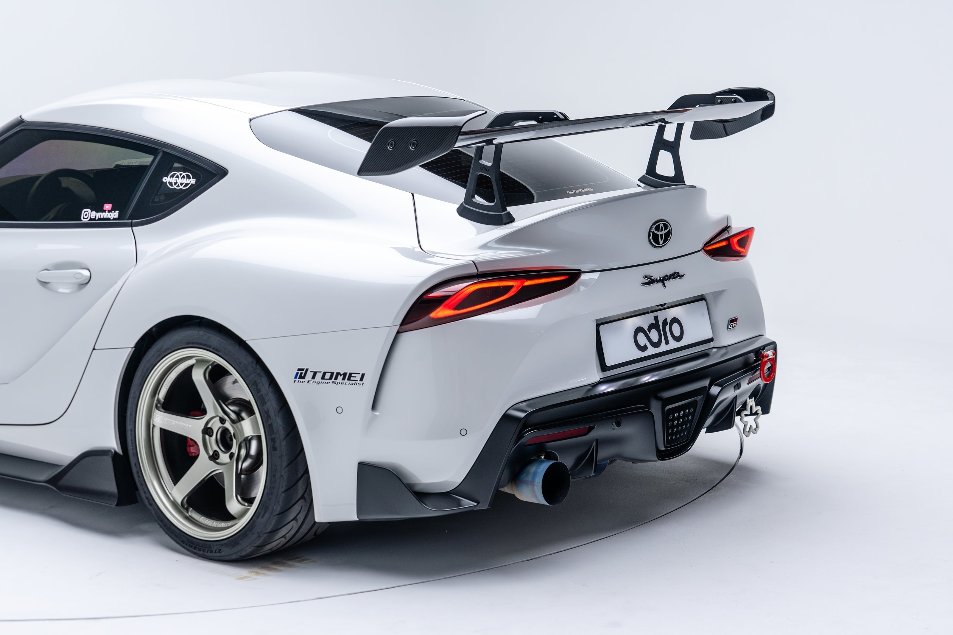 Toyota GR Supra AT-R2 V2 Carbon Fiber Taller Uprights