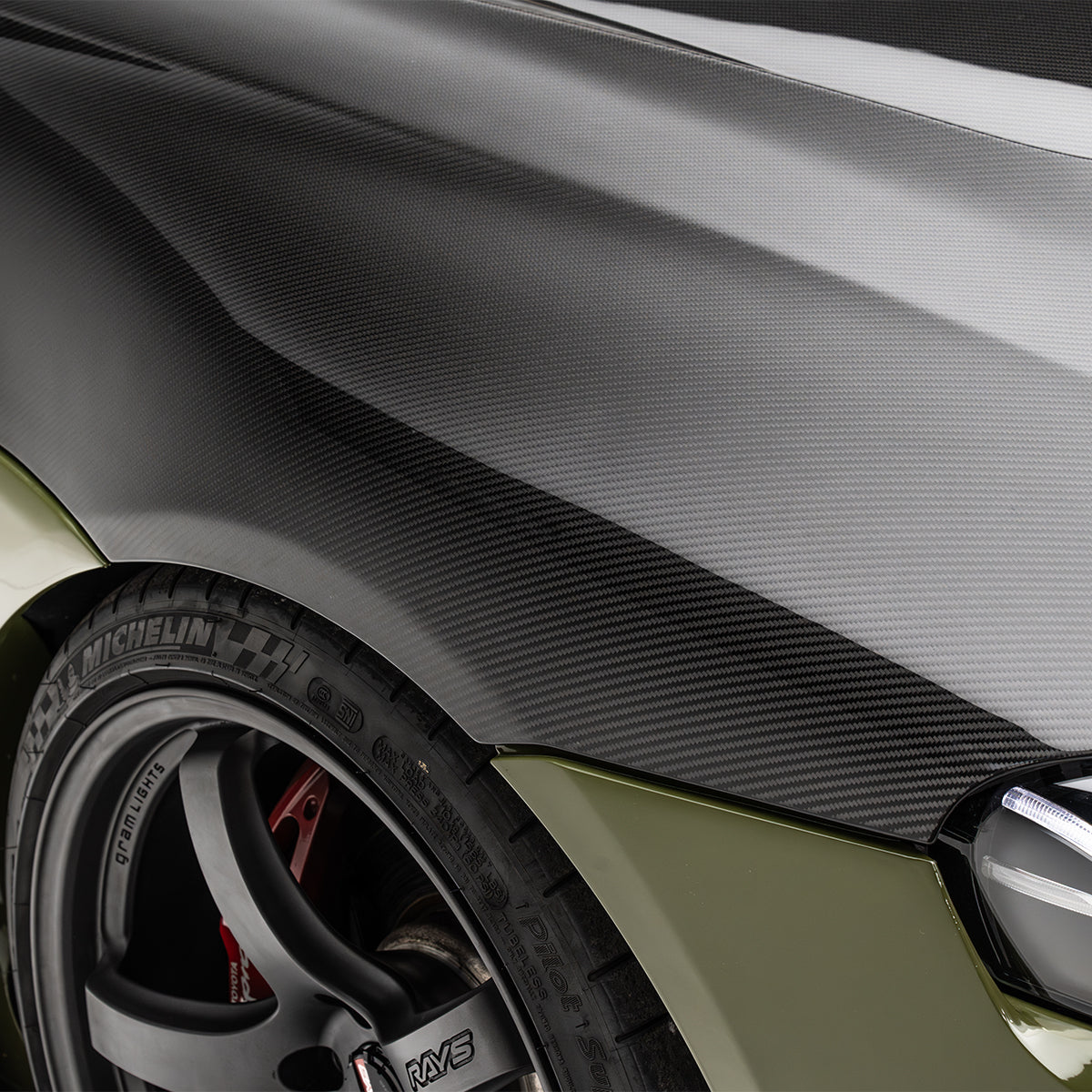 Toyota GR Supra Carbon Hood - Hood