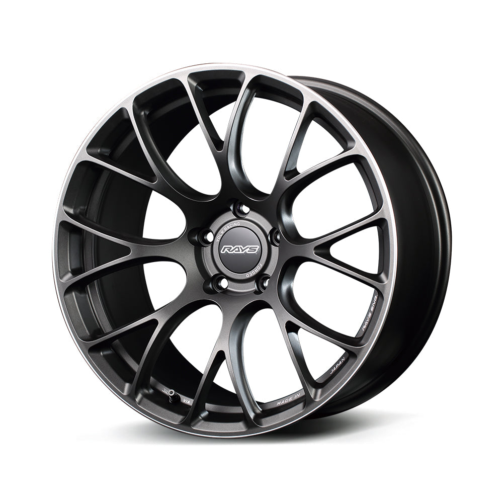 Volk Racing G16 - 19x8.5 + 38 5x112 / Matte Gunblack/Rim