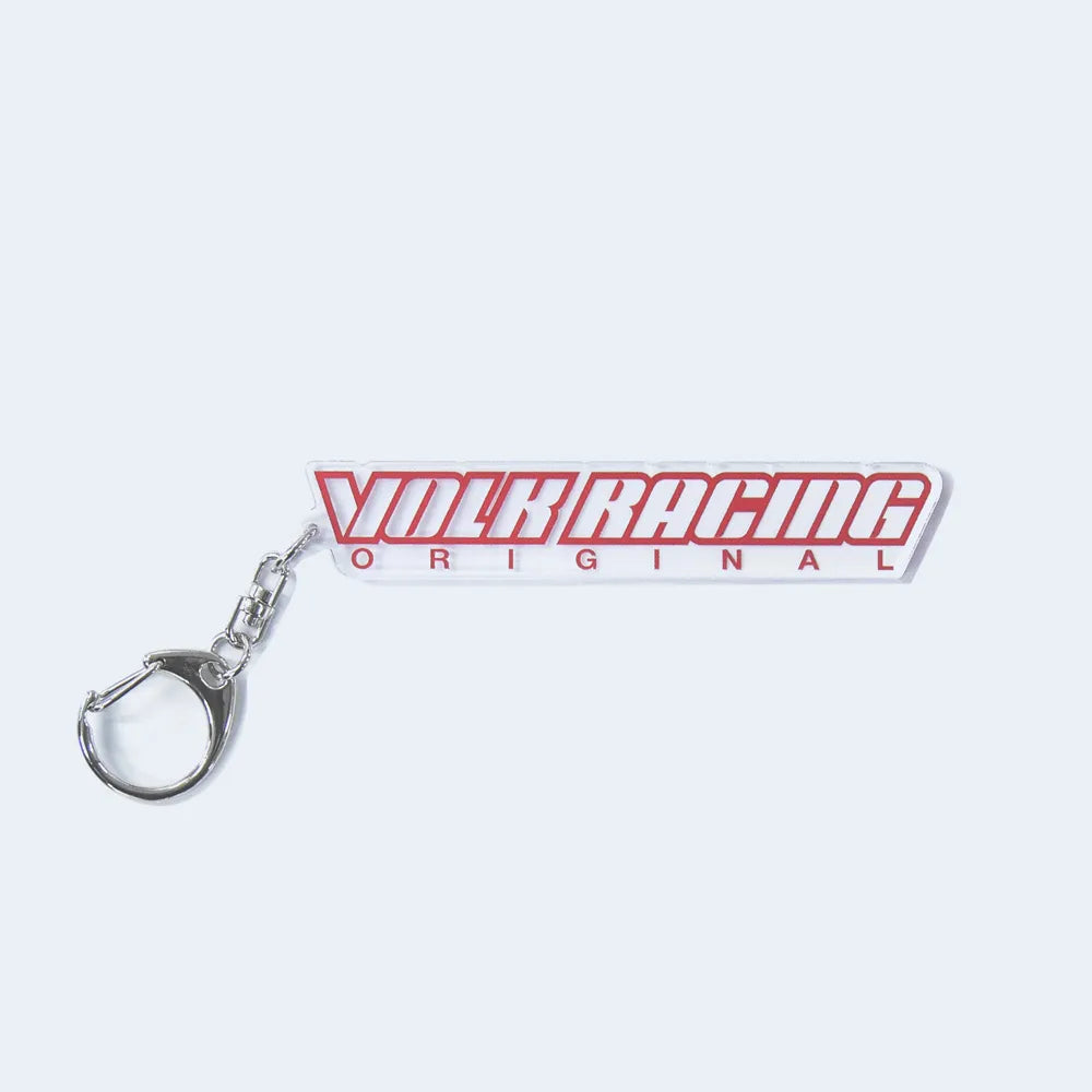 VOLK RACING LOGO ACRYLIC KEY CHAIN - Merchandise