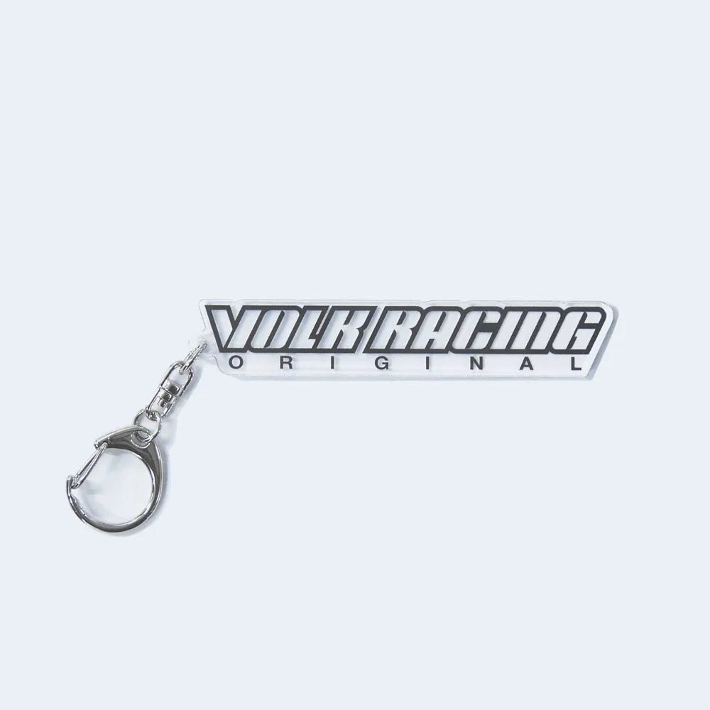 VOLK RACING LOGO ACRYLIC KEY CHAIN - Merchandise