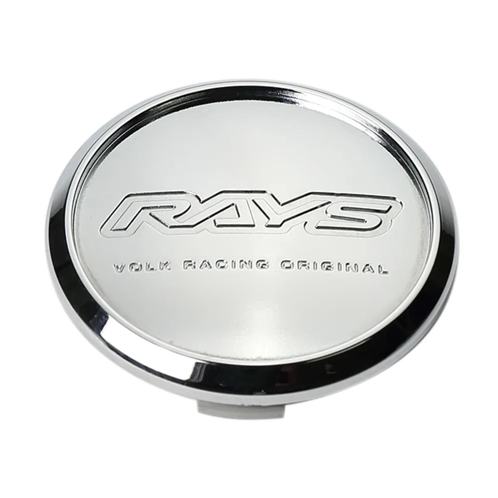Volk Racing Model-02 Centre Cap - No.6 Chrome - Centre Caps