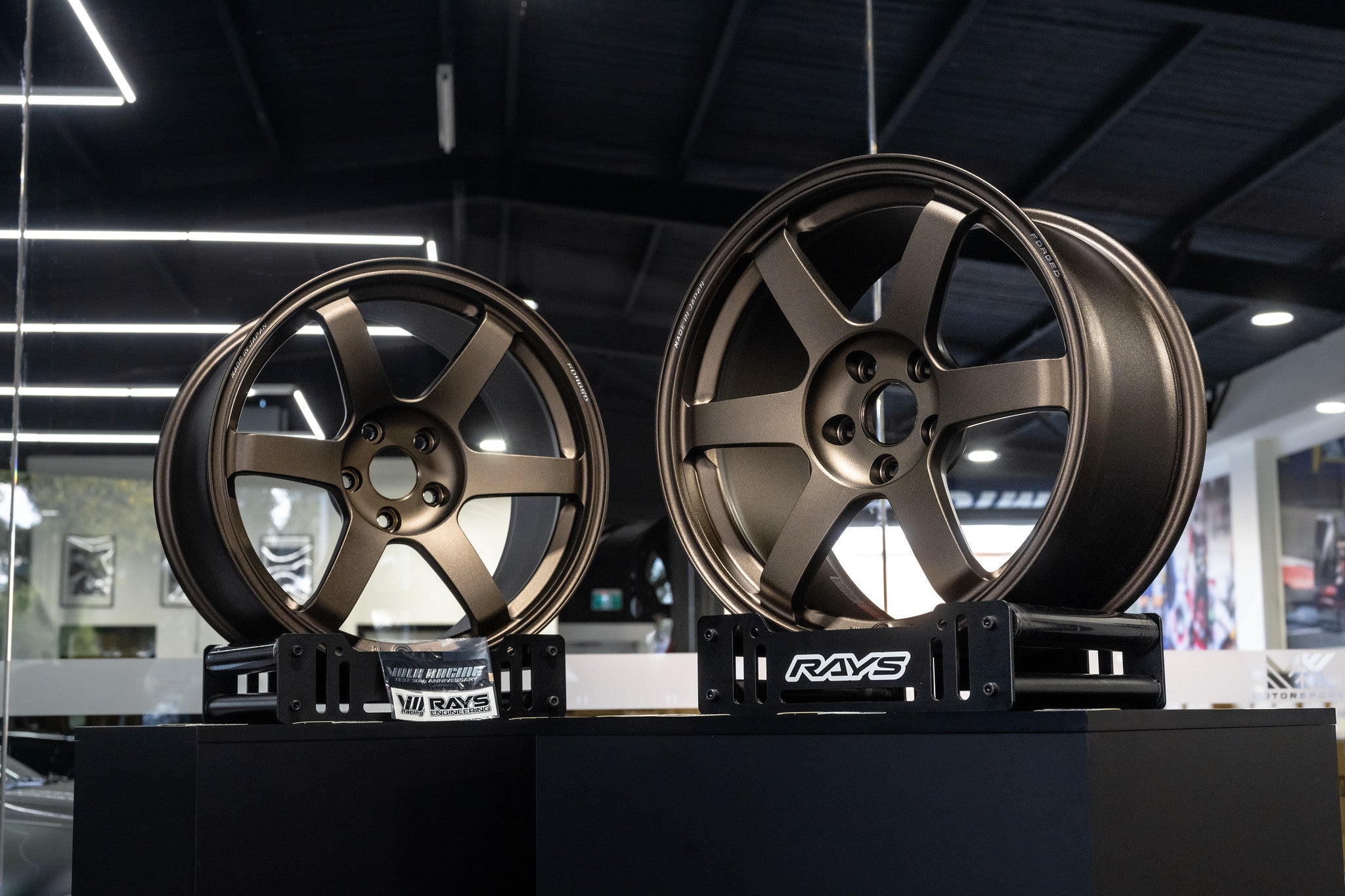 Volk Racing TE37 SAGA S-plus 30th Anniversary Sticker 4x100