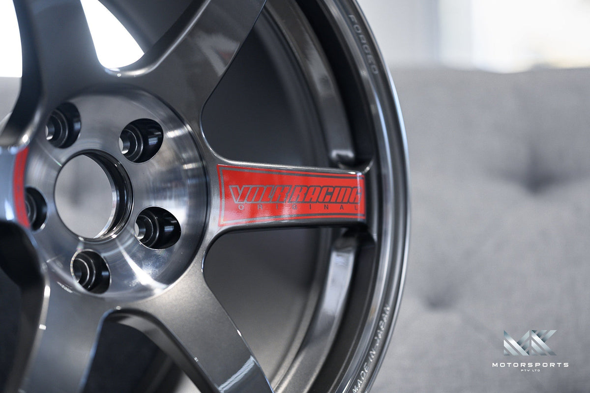 Volk Racing TE37 Saga SL Stickers - Premium Stickers from Stickers - From just $29.00! Shop now at MK MOTORSPORTS