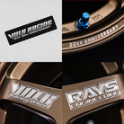 Volk Racing TE37 Sonic 30th Anniversary Machined 15’’