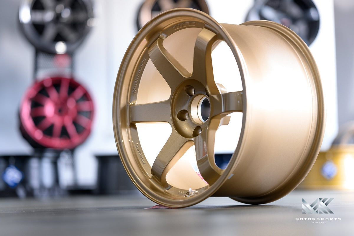 Volk Racing TE37SL 18 for R34 GT-R at MK MOTORSPORTS