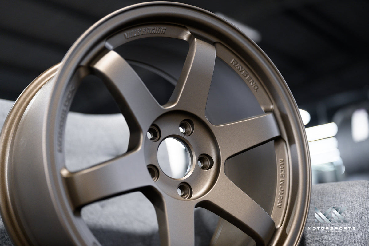 Volk Racing TE37SL 18 for R34 GT-R at MK MOTORSPORTS