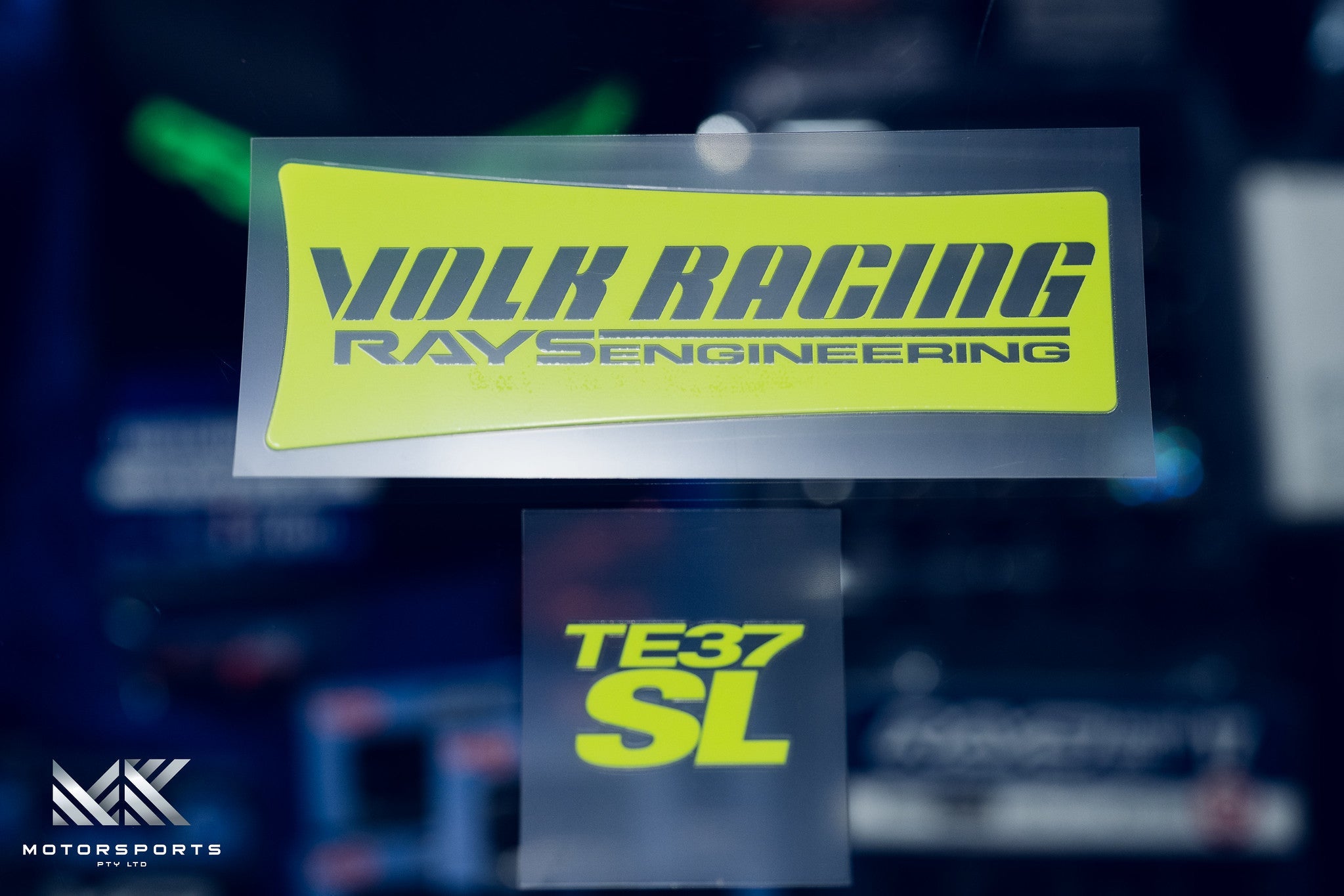 Volk Racing TE37SL Black Edition II Stickers - Stickers